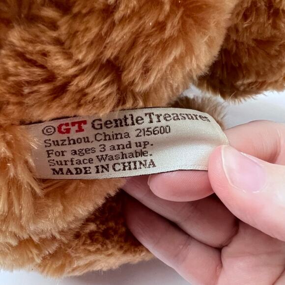 St Judes Winter Bears Dog Drew Plush Stuffed Animal 12” - Picture 5 of 6